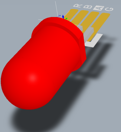 Altium Designer 3D Body objects can be used to create the component shape (left). If there is a suitable MCAD model available, it can be imported into a 3D Body object.