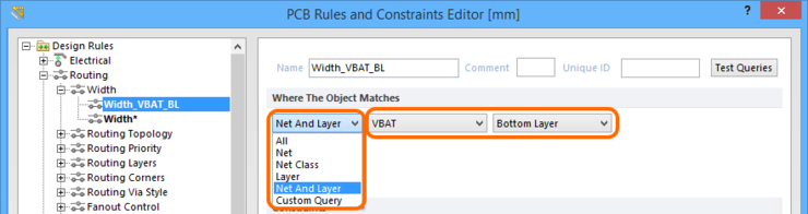 Quickly create a query using the simple scoping options.