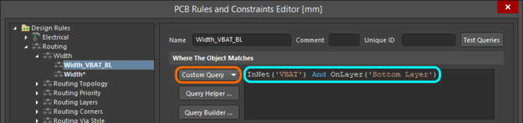 Use the Custom Query option to craft a more complex query expression for your scoping.