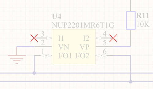 Use No ERC markers to suppress error/warning messages about a specific node in the circuit.                                                                                                                                                                                                                                                                                                                                                                                     