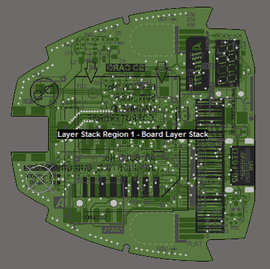 PCB editor Board Planning view mode