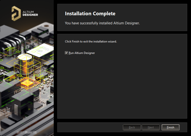 That's it, installation is complete!