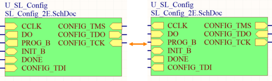 Example result of toggling sheet entry I/O