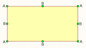 A selected Rectangle