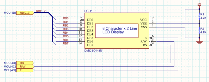 Ports can be used to create sheet-to-sheet connections, and Port Cross References can be added, if required