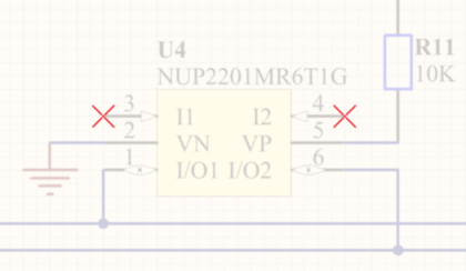 Use No ERC markers to suppress error/warning messages about a specific node in the circuit.