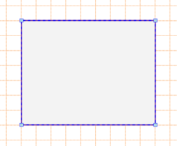 A selected Rectangle