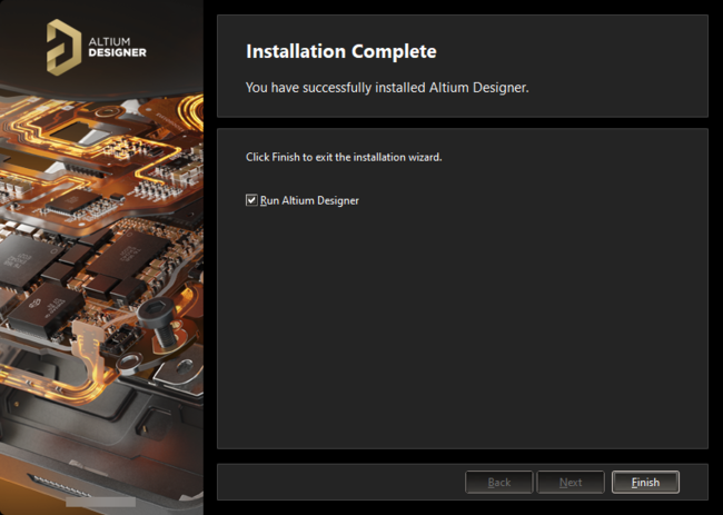 That's it, installation is complete!