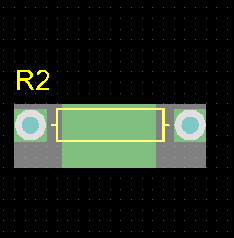 The image on the left shows the bounding rectangle for R2, the image on the right shows the new bounding rectangle when R2 is rotated.
