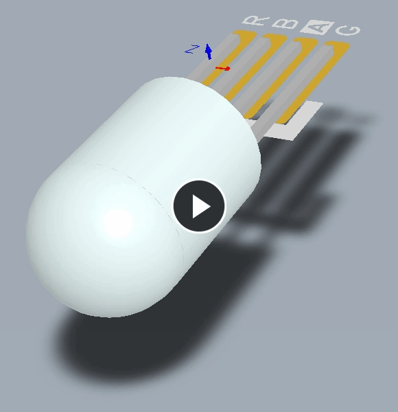 Component shapes can be built up from multiple 3D Body objects