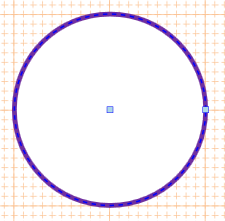 Выделенный объект Circle
