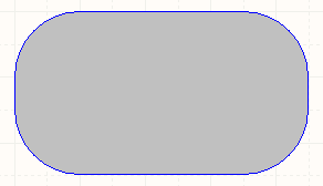  A placed Round Rectangle