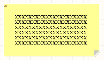 Example note with a Text Margin setting of 20 (Default DXP Units, equivalent to 200mil).