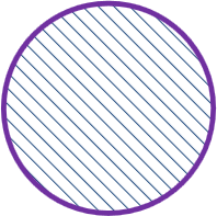 A placed Circle, with optional ANSI fill