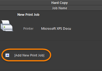 Print jobs handle print-based output or 'Hard Copy.'