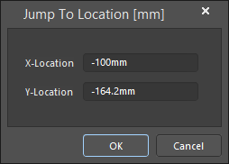 The Jump To Location dialog
