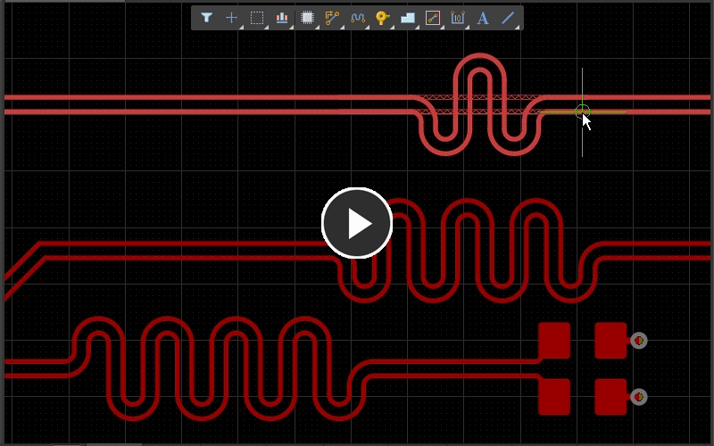 Using the loop removal feature to remove length tuning accordions.