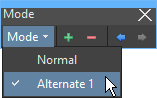 Mode Toolbar