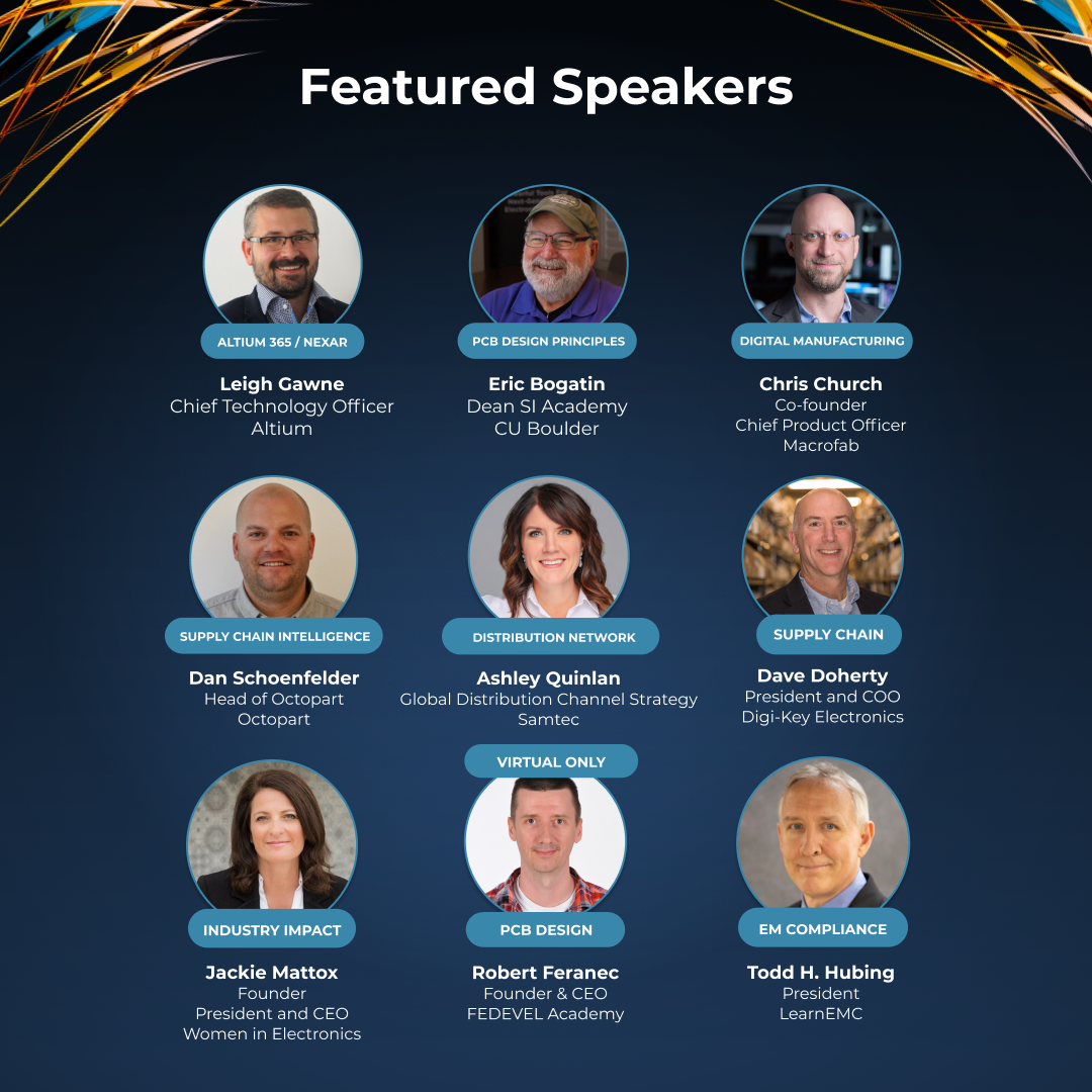 Meet the Keynote Speakers of AltiumLive 2022 CONNECT